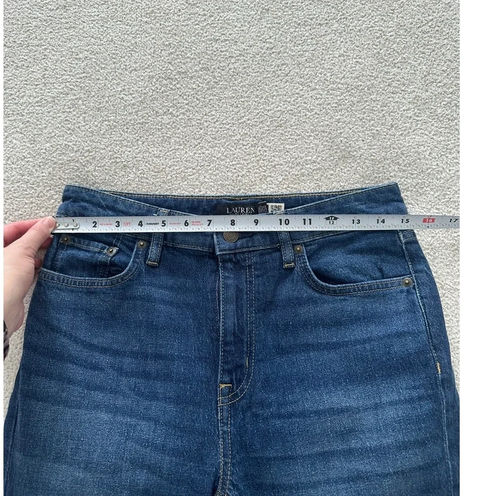 Ralph Lauren Women's Deavie Full Length Straight Leg Jeans size 4